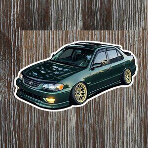 TOYOTA COROLLA 8th generation 1998-2002 Vinyl Sticker